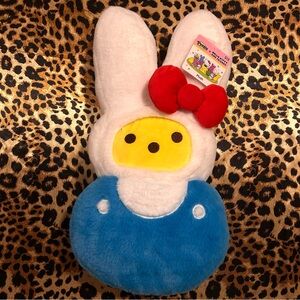 Peeps x Hello Kitty Large Bunny Peep Hello Kitty Costume Plush Toy